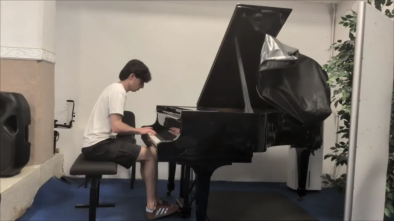 Davide Lombardi al pianoforte